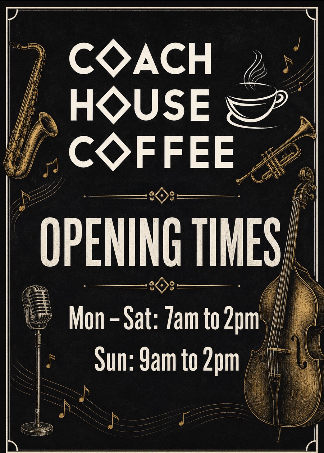 Coach House Coffee café interior
